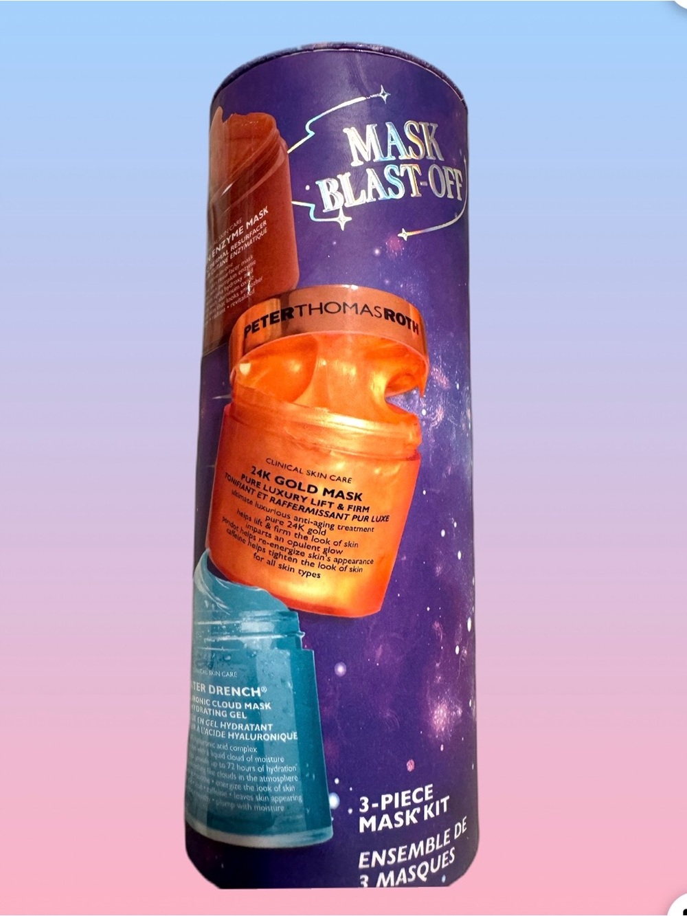 Peter Thomas Roth Mask Blast-Off 3-Piece Face Mask Kit